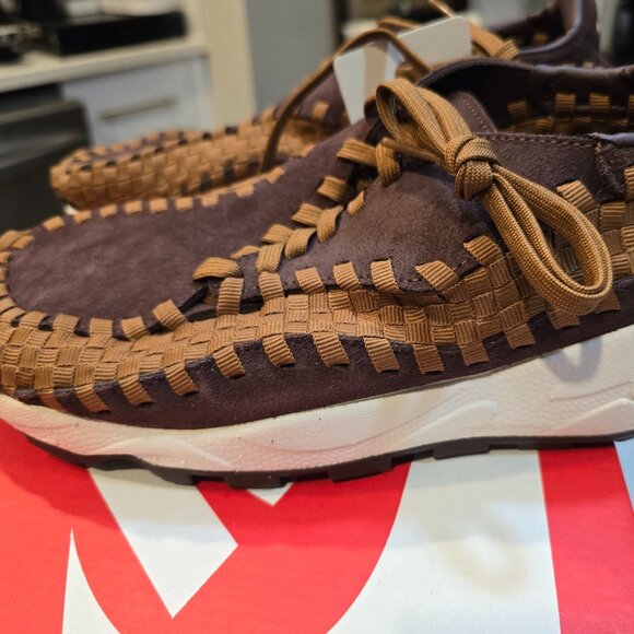 Nike Air Footscape Woven Shoes Women's Size 10 Earth Brown FB1959-200 NEW - Picture 1 of 9